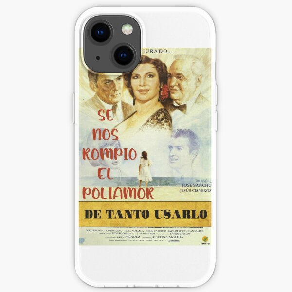 Rocío Jurado Polyamory iPhone Soft Case RB0403 product Offical polyamory flag Merch