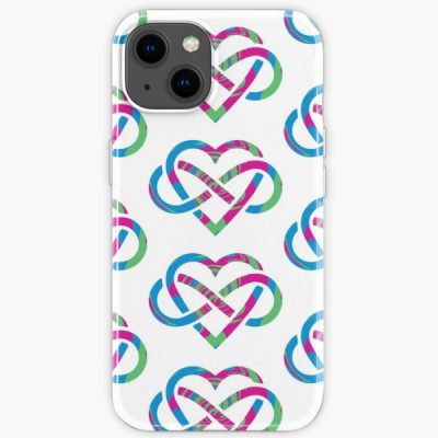 Polysexual Swirled Polyamory Infinity Heart  iPhone Soft Case RB0403 product Offical polyamory flag Merch