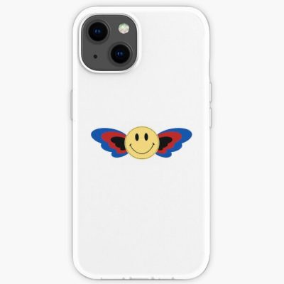 Subtle Polyamorous Pride Smiley Face With Wings, Discreet VSCO Polyamory Pride Flag, Subtle Poly Pride, LGBT iPhone Soft Case RB0403 product Offical polyamory flag Merch