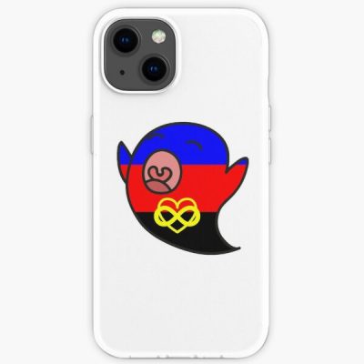 Polyamory Pi Gaysper iPhone Soft Case RB0403 product Offical polyamory flag Merch