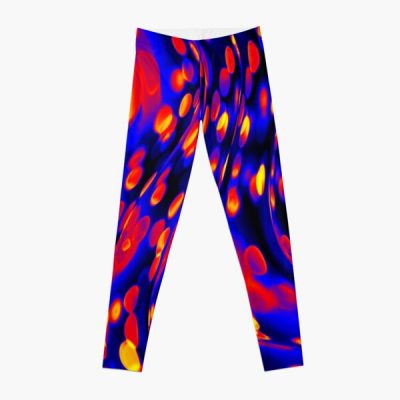 Polyamory Pride Abstract Wavy Reflected Lights Leggings RB0403 product Offical polyamory flag Merch