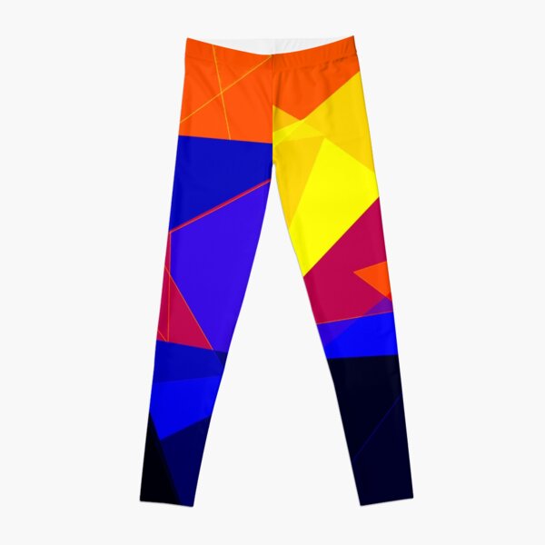 Polyamory Pride Overlapping Translucent Triangles Leggings RB0403 product Offical polyamory flag Merch