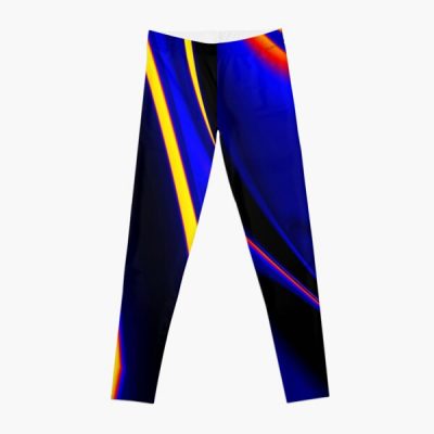 Polyamory Pride Gently Rippled Shining Colors Leggings RB0403 product Offical polyamory flag Merch
