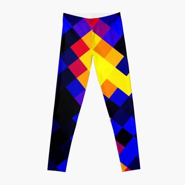 Polyamory Pride Vertical Pixel Shapes Leggings RB0403 product Offical polyamory flag Merch