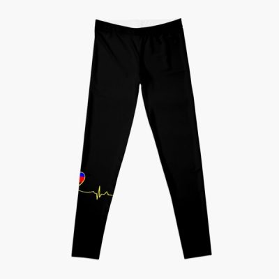 Polyamory Heartbeat Leggings RB0403 product Offical polyamory flag Merch