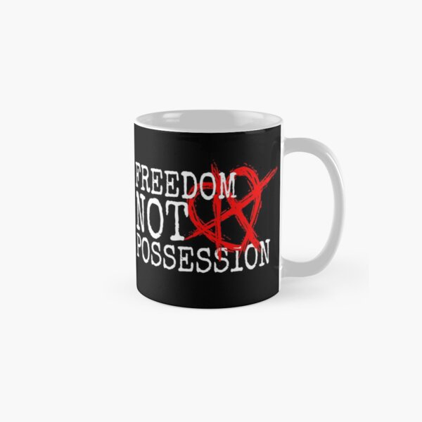 Relationship Anarchy Saying Freedom Not Possession Polyamory Honesty Respect & Freedom Gift For RA Lover Classic Mug RB0403 product Offical polyamory flag Merch