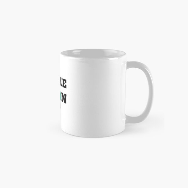 Middle spoon throuple polyamory white Classic Mug RB0403 product Offical polyamory flag Merch