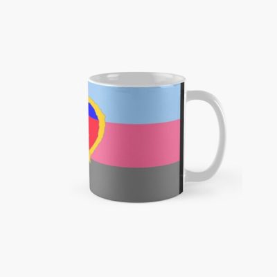 Relationship Anarchy, non-monogamy and polyamory pride. Classic Mug RB0403 product Offical polyamory flag Merch
