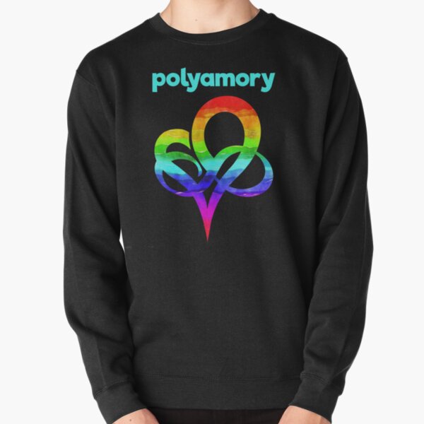 LGBTQ Polyamory Infinity Heart LGBT Pullover Sweatshirt RB0403 product Offical polyamory flag Merch