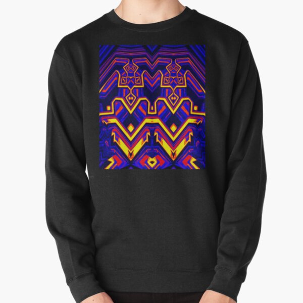 Polyamory Pride Abstract Geometric Mirrored Design Pullover Sweatshirt RB0403 product Offical polyamory flag Merch