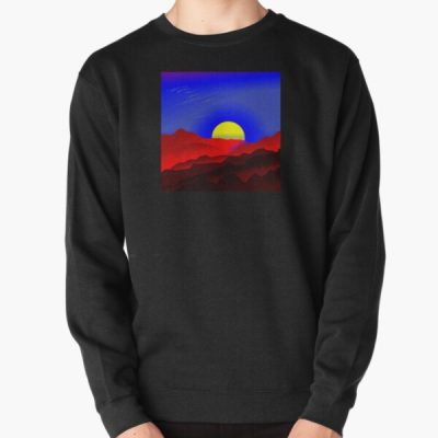 Polyamory Pride Sunrise Landscape Pullover Sweatshirt RB0403 product Offical polyamory flag Merch