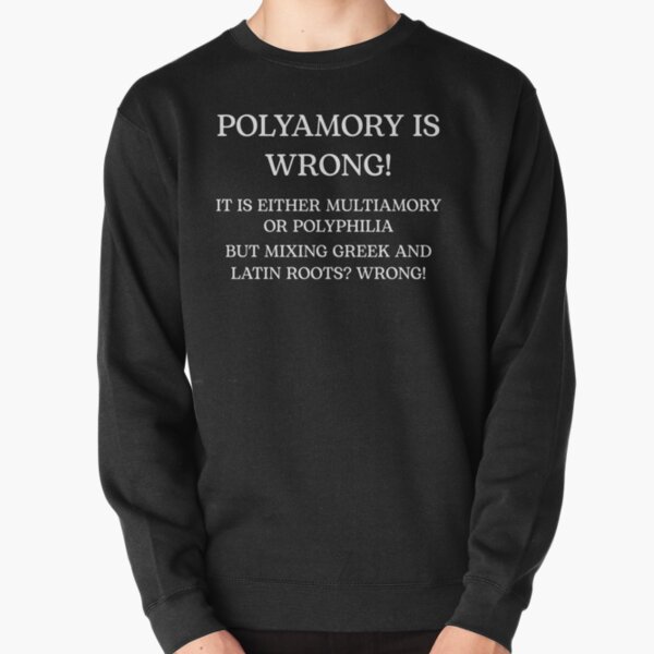 Polyamory  Pullover Sweatshirt RB0403 product Offical polyamory flag Merch
