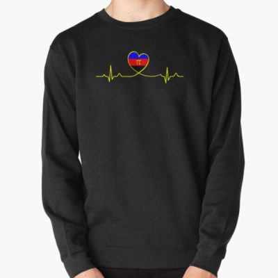 Polyamory Heartbeat Pullover Sweatshirt RB0403 product Offical polyamory flag Merch