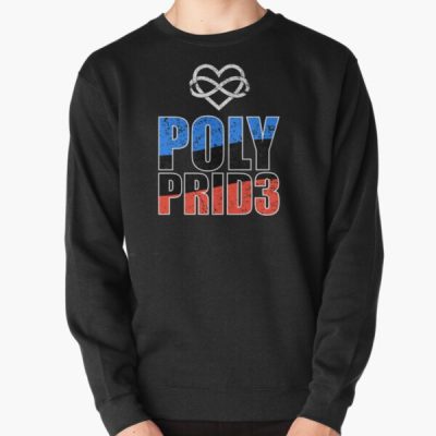 Poli Pride Flag Polyamorous Polyamory design Pullover Sweatshirt RB0403 product Offical polyamory flag Merch