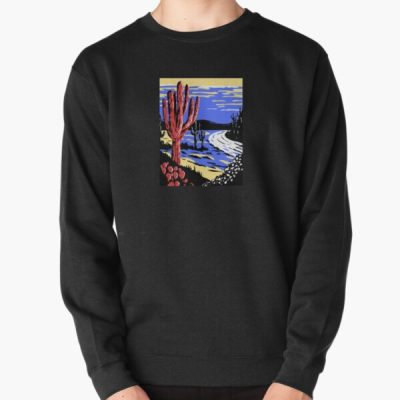 Subtle Polyamory Pride Desert Scenery, Aesthetic Discreet Polyamorous Pride Flag, Subtle Poly Pride, LGBT Pullover Sweatshirt RB0403 product Offical polyamory flag Merch