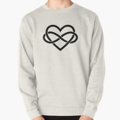 BEST TO BUY - Polyamory Infinity Heart and Infinite Love Pullover Sweatshirt RB0403 product Offical polyamory flag Merch
