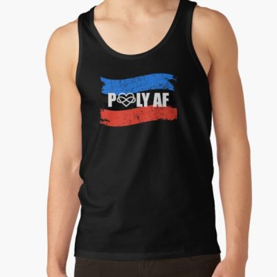 Poly Af Polyamorous Flag Polyamory Pride graphic Tank Top RB0403 product Offical polyamory flag Merch