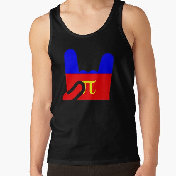 Heavy Metal Symbol in Polyamory Pride Flag Colors Tank Top RB0403 product Offical polyamory flag Merch