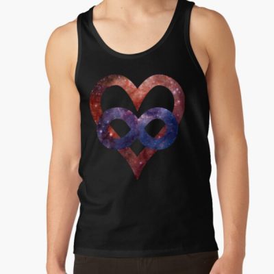Space Love [Tarantula Nebula] | Polyamory Logo 2.0 | Team Poly Official Shirt Tank Top RB0403 product Offical polyamory flag Merch