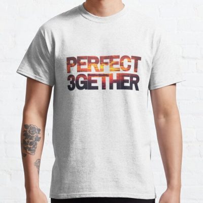 PERFECT 3GETHER SUNSET | THROUPLE | TRIAD | POLYAMORY Classic T-Shirt RB0403 product Offical polyamory flag Merch