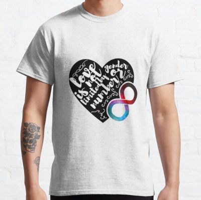 Polyamory Pride  Classic T-Shirt RB0403 product Offical polyamory flag Merch