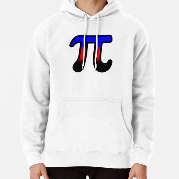 Pi Symbol (White-Polyamory) Pullover Hoodie RB0403 product Offical polyamory flag Merch