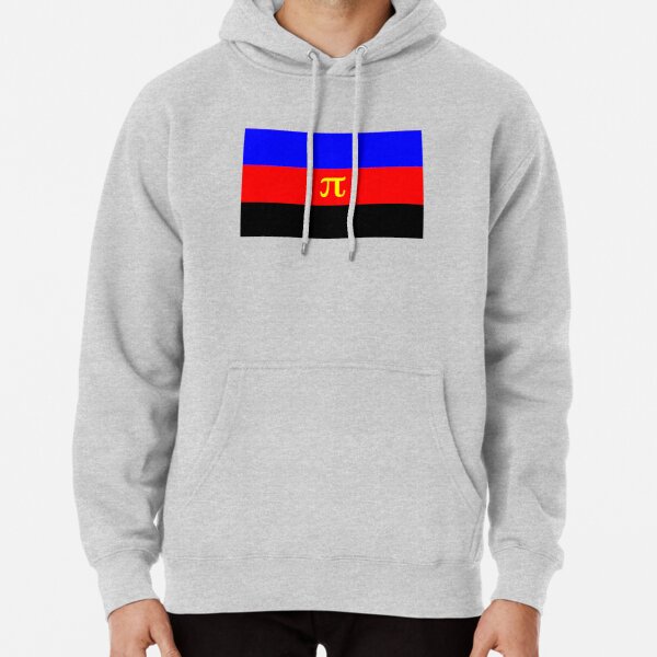 Polyamory Pride Flag Pullover Hoodie RB0403 product Offical polyamory flag Merch