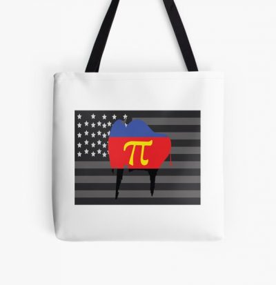 Gray Out Polyamory Wyoming Pride All Over Print Tote Bag RB0403 product Offical polyamory flag Merch