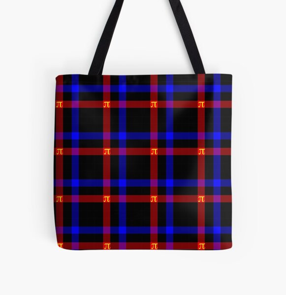 Polyamory Pride Plaid All Over Print Tote Bag RB0403 product Offical polyamory flag Merch
