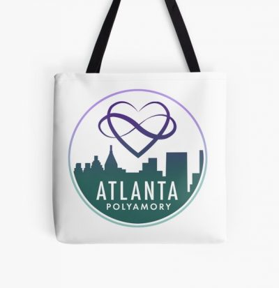 Atlanta Polyamory - Color Logo All Over Print Tote Bag RB0403 product Offical polyamory flag Merch