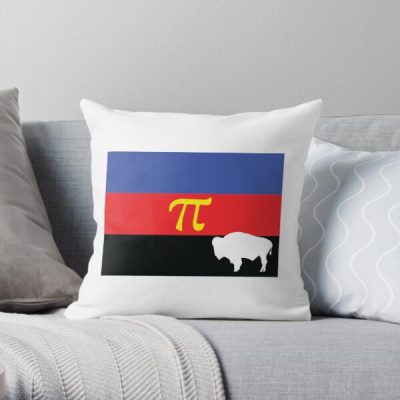 Polyamory Wyoming Pride Throw Pillow RB0403 product Offical polyamory flag Merch