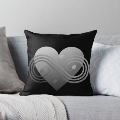 Polyamory Infinity Heart - Infinite Love Throw Pillow RB0403 product Offical polyamory flag Merch