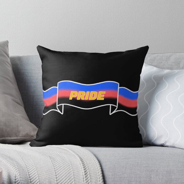 polyamory pride banner Throw Pillow RB0403 product Offical polyamory flag Merch