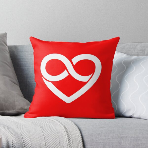 POLYAMORY. Throw Pillow RB0403 product Offical polyamory flag Merch