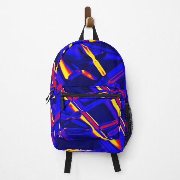 Polyamory Pride Broken Embossed Texture Backpack RB0403 product Offical polyamory flag Merch
