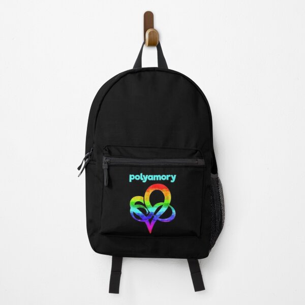 LGBTQ Polyamory Infinity Heart LGBT Backpack RB0403 product Offical polyamory flag Merch