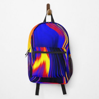 Polyamory Pride Gleaming Liquid Flow Backpack RB0403 product Offical polyamory flag Merch