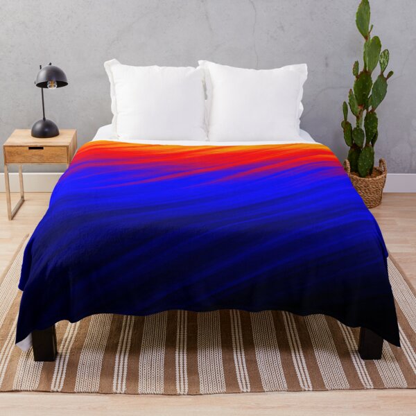 Polyamory Pride Gently Illuminated Diagonal Texture Throw Blanket RB0403 product Offical polyamory flag Merch
