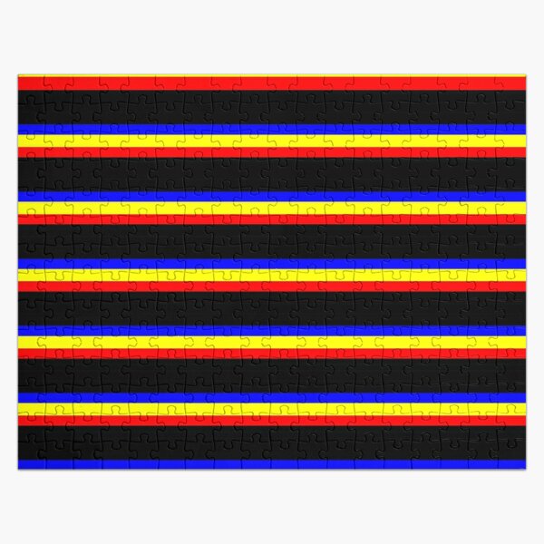 Polyamory Pride Stripes Jigsaw Puzzle RB0403 product Offical polyamory flag Merch