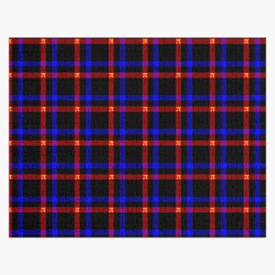 Polyamory Pride Plaid Jigsaw Puzzle RB0403 product Offical polyamory flag Merch