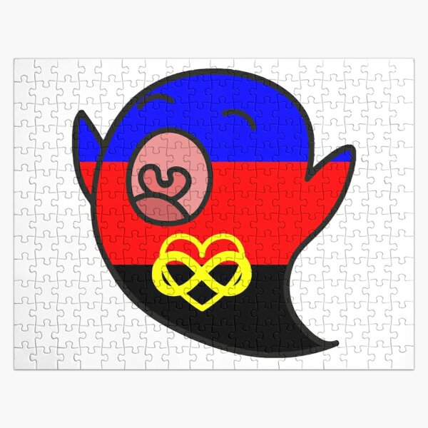 Polyamory Pi Gaysper Jigsaw Puzzle RB0403 product Offical polyamory flag Merch