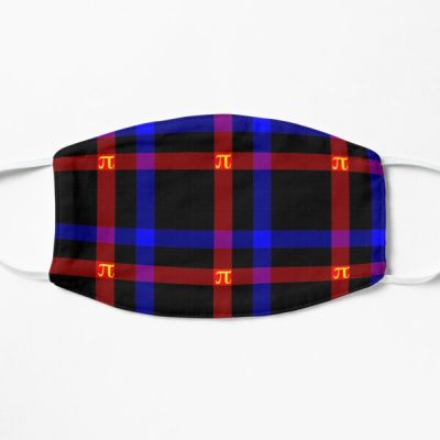 Polyamory Pride Plaid Flat Mask RB0403 product Offical polyamory flag Merch